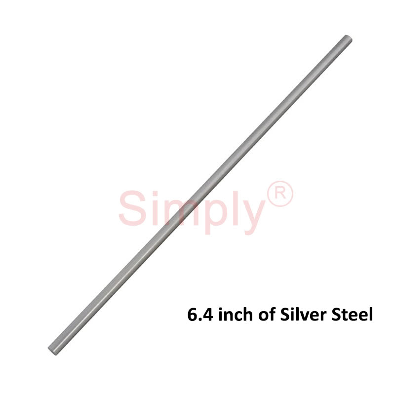 1/16 inch Diameter Silver Steel Round Bar