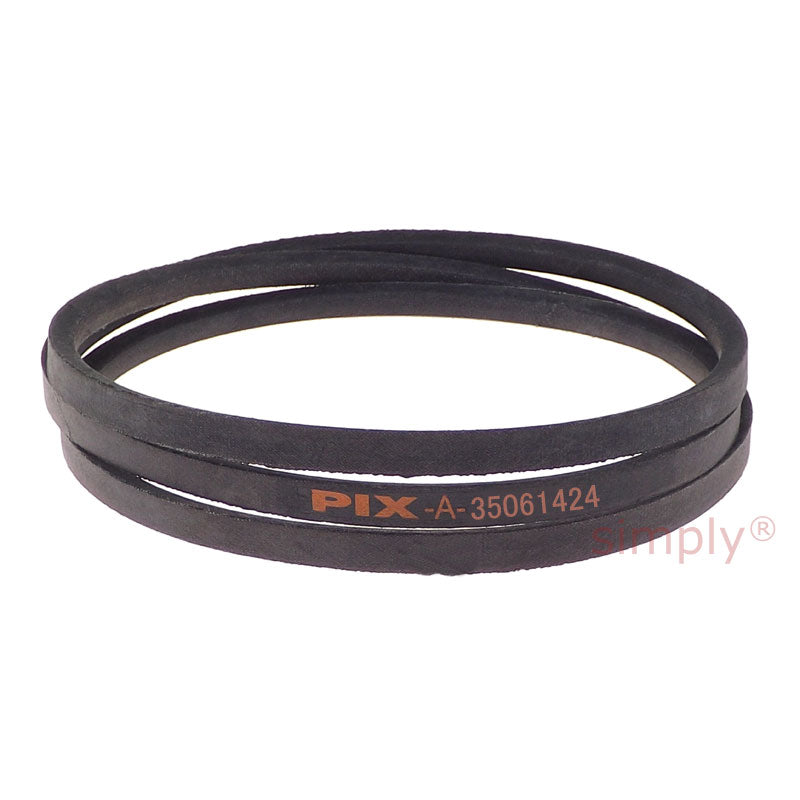 A-35061424 Lawn and Garden Machinery V-Belt Fits Castel Garden
