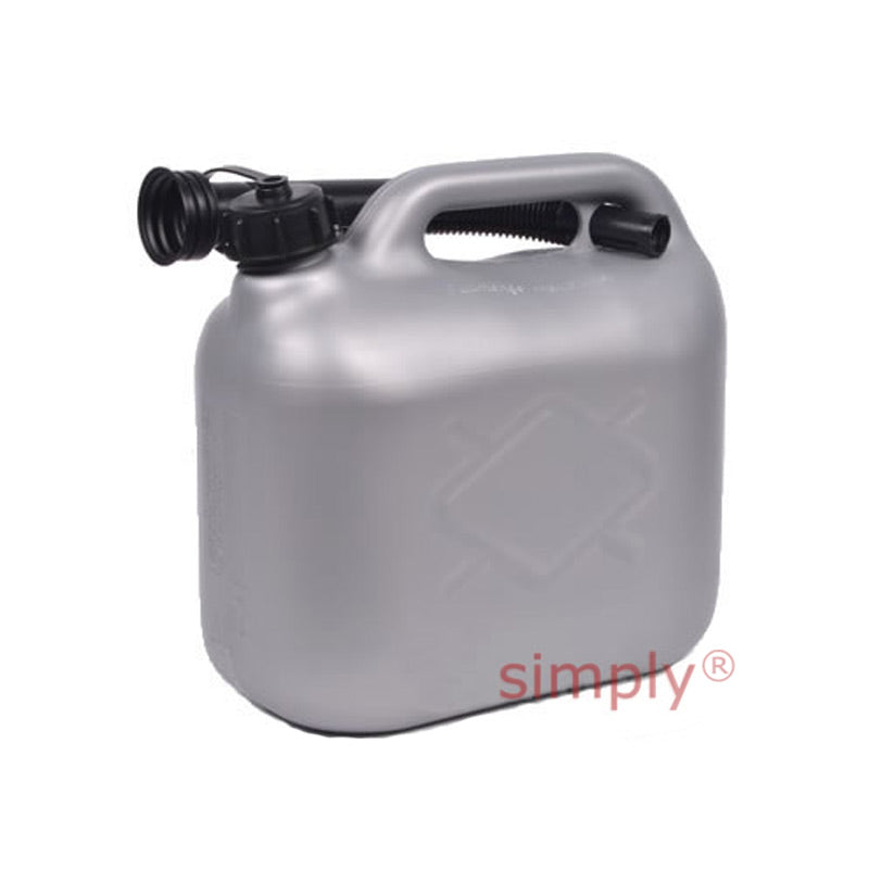 FC001 Tough Plastic Fuel Can 5L with Spout for Petrol Diesel Oil Kerosene Paraffin Gasoline etc