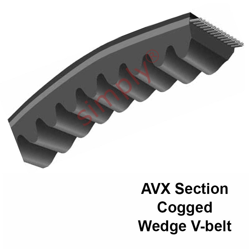Major Brand AVX11.9x1010 AVX-Section Cogged V-Belt - Allow 2-3 Days