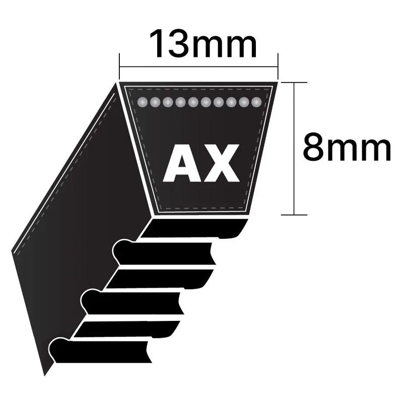 AX67.5 Pix AX-Section Cogged V-Belt
