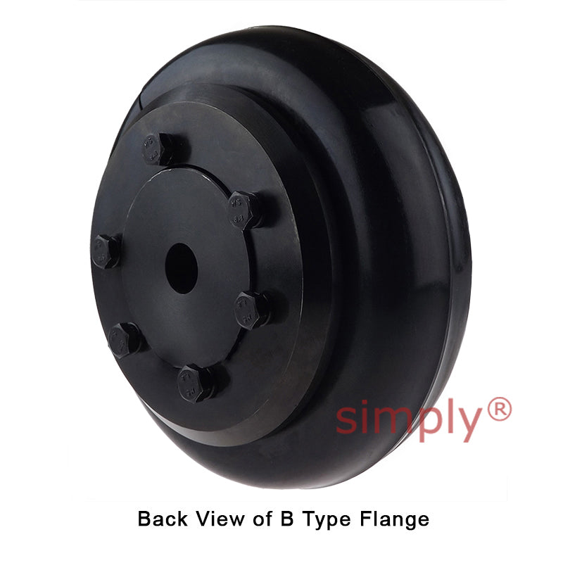 Major Branded F120B/F120B Pilot Bored Tyre Drive Coupling Assembly with Natural Rubber Tyre