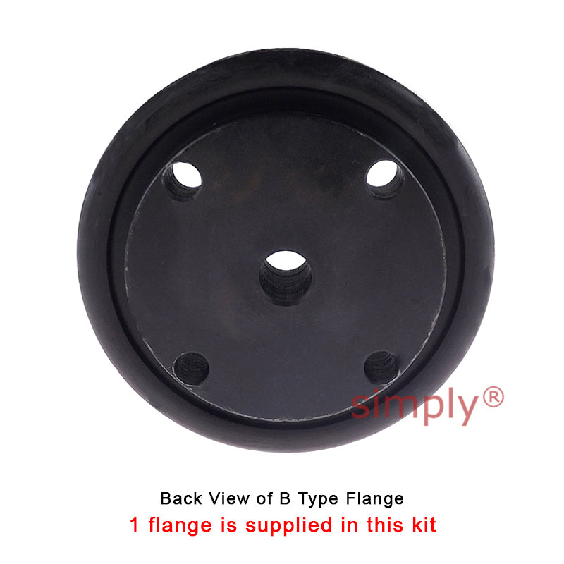 Major Branded F40H/F40B Outer Facing Taper Bore/Pilot Bored Tyre Drive Coupling Assembly with Fire Resistant Antistatic (F.R.A.S) Tyre