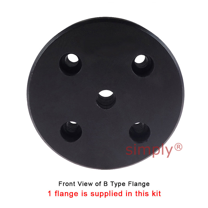 Major Branded F40H/F40B Outer Facing Taper Bore/Pilot Bored Tyre Drive Coupling Assembly with Natural Rubber Tyre