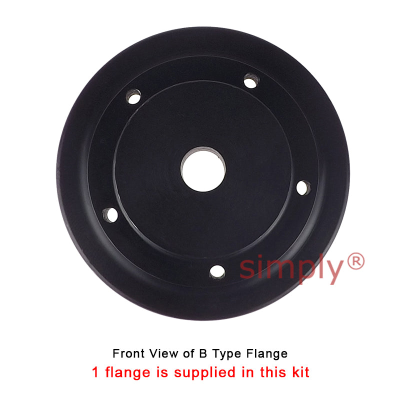 Major Branded F60F/F60B Inner Facing Taper Bore/Pilot Bored Tyre Drive Coupling Assembly with Fire Resistant Antistatic (F.R.A.S) Tyre