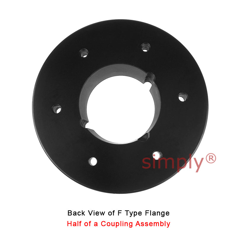 Major Branded F120F-MB Drive Coupling Inner Tapered Locking Bush Type Max Bush Bore 100mm / 4 inch