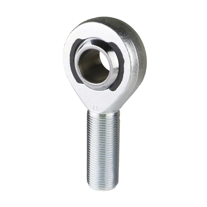 Durbal BEM3/8-20-501 Maintenance Free Right Hand Imperial Steel / PTFE Lined Male Rod End 3/8-24 UNF Thread