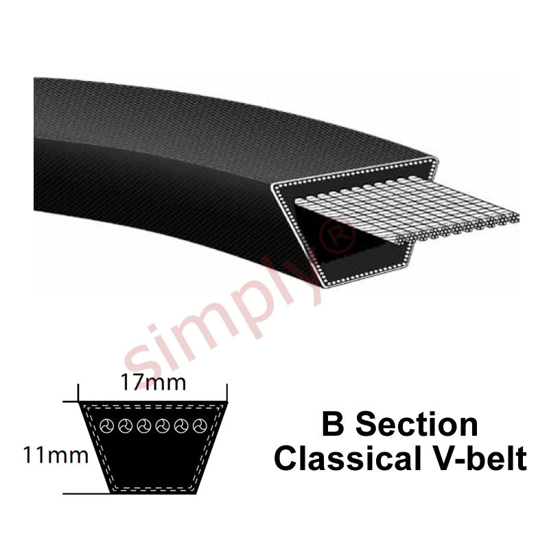B82 Pix Classical B-Section Muscle V-Belt