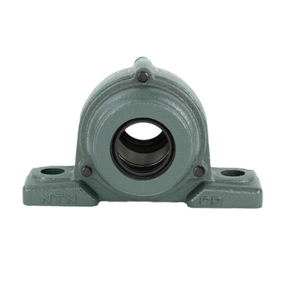 NTN C-UKP217AD1/HA2317X Imperial Cast Iron Two Bolt Pillow / Plummer Block Housing with Cast Iron Cover - Open Version - Insert and Adaptor Sleeve Fits 2-15/16 inch Shaft - Allow 2-3 Days