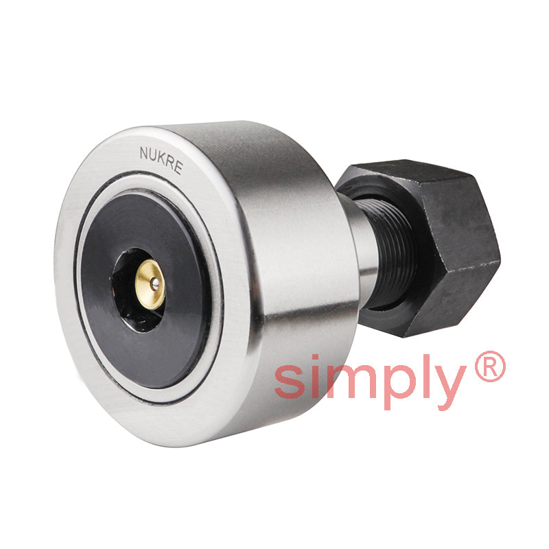 Budget NUKRE40A Crowned Cam Follower with Eccentric Stud 40x20x22 M18x1.5 Thread