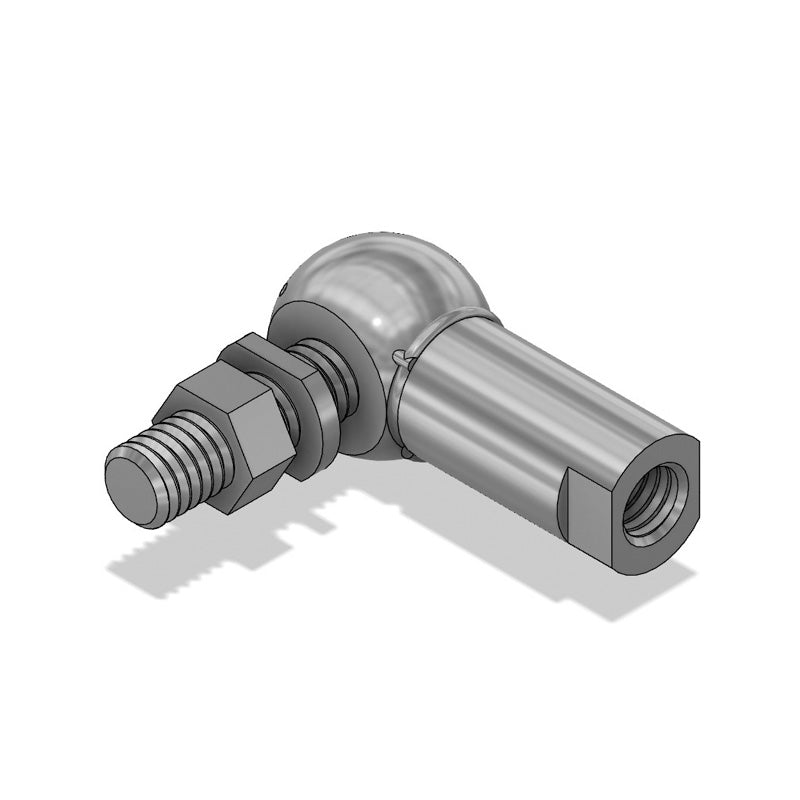 Chiavette CS16SS Right Hand Stainless Steel Ball Joint with Safety Clip 16mm Ball Diameter M10 Thread - Allow 2-3 Days