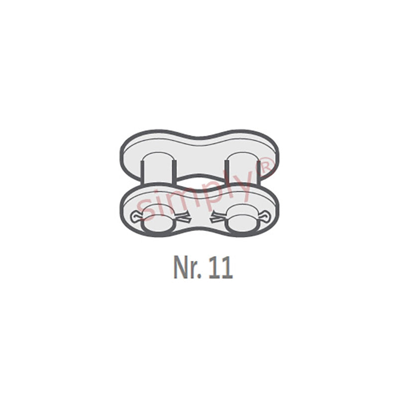 Renold SD 32B-1-NO11 BS Simplex Chain Cottered Connecting Link 2 inch Pitch