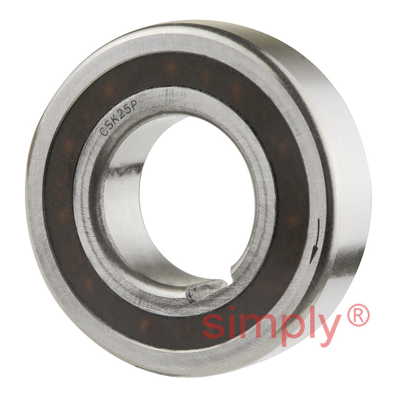 CSK25P 25mm Sprag Clutch One Way Bearing with Internal Keyway 25x52x15mm