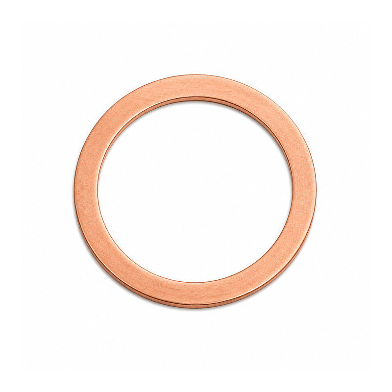 High Quality Annealed Copper Sealing Washer 12x15.5x1mm