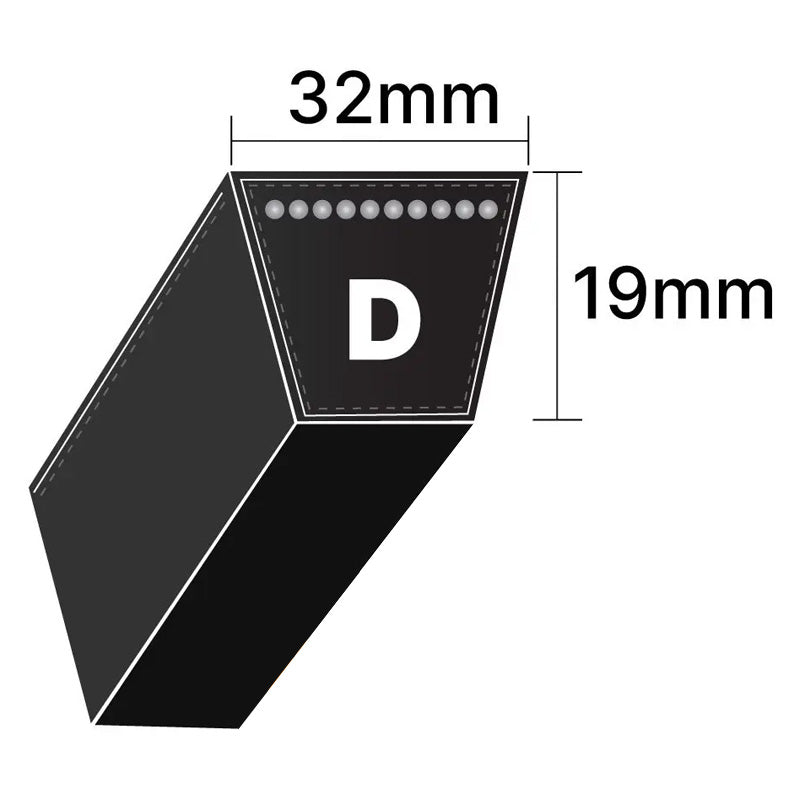 D600 Pix D-Section V-Belt