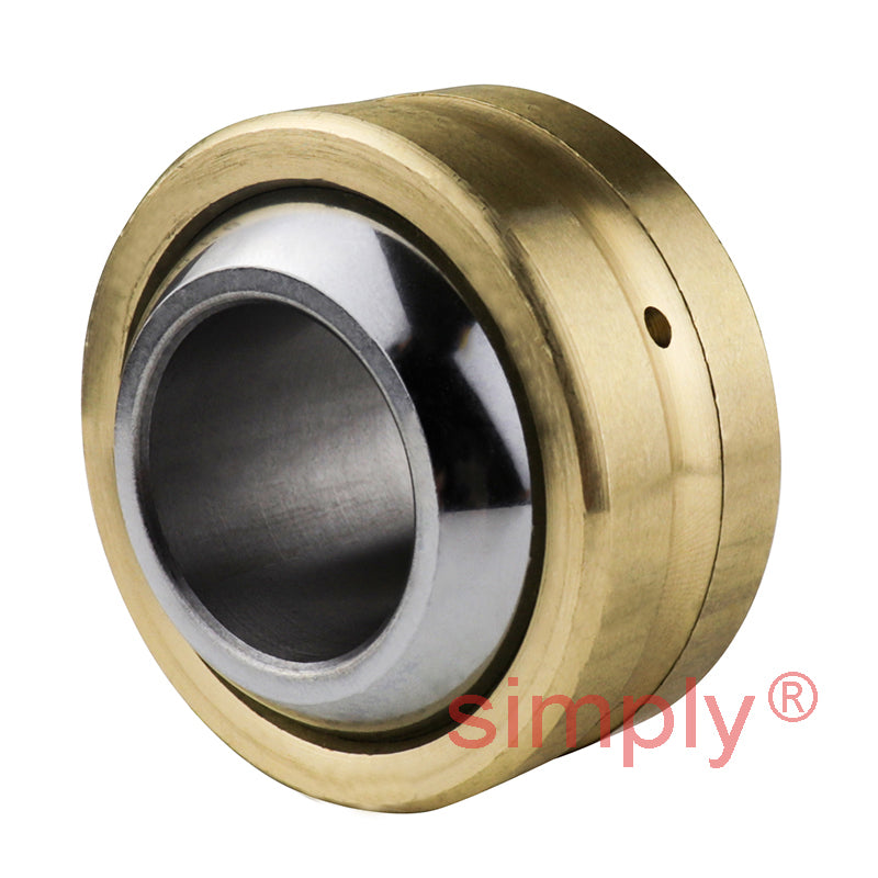 Durbal DG10PB Maintenance Required Steel / Bronze Spherical Plain Bearing 10x22x14mm