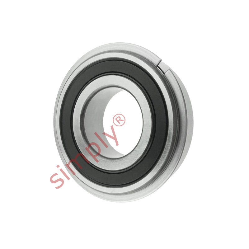 ZEN 62052RSNR Rubber Sealed Deep Groove Ball Bearing with Snap Ring 25x52x15mm - Allow 2-3 Days