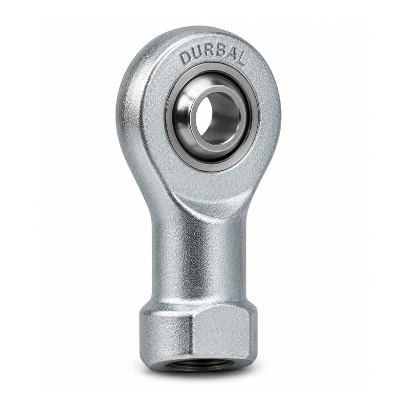 Durbal DPHS25 Maintenance Required Right Hand Metric Steel Female Rod End M24x2 Thread
