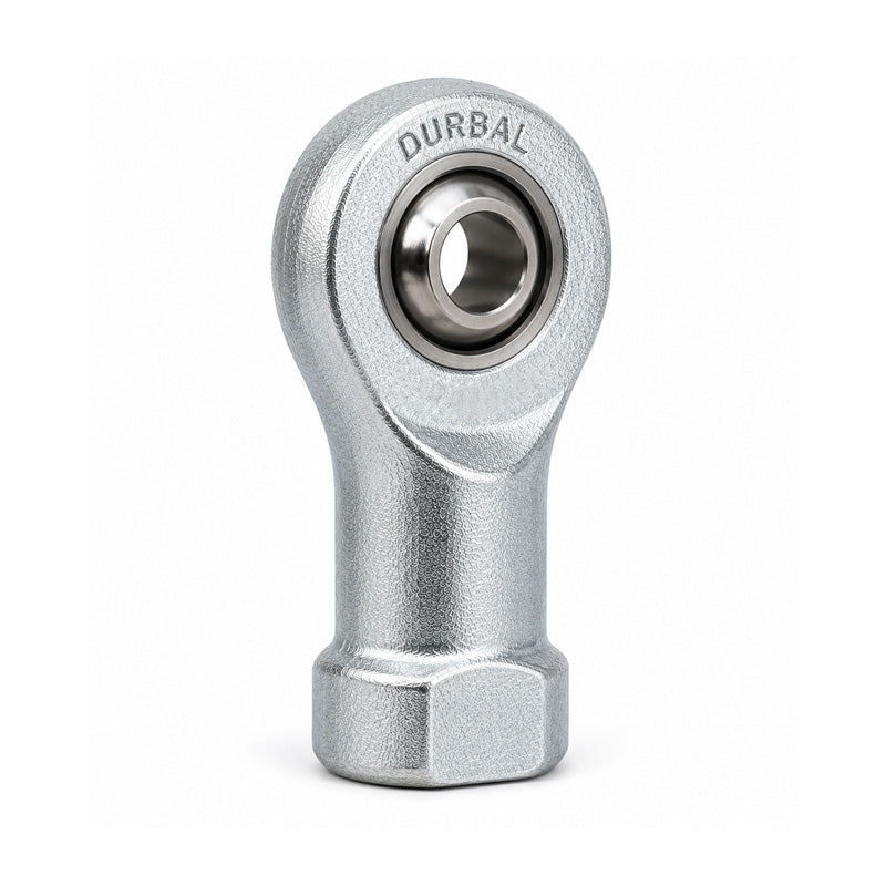 Durbal DPHSL10 Maintenance Required Left Hand Metric Steel Female Rod End M10 Thread