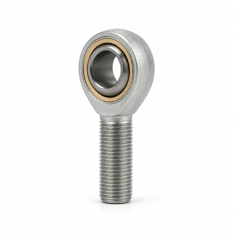 Durbal DSAL05-T/K Maintenance Free Left Hand Metric Steel / PTFE Lined Male Rod End M5 Thread