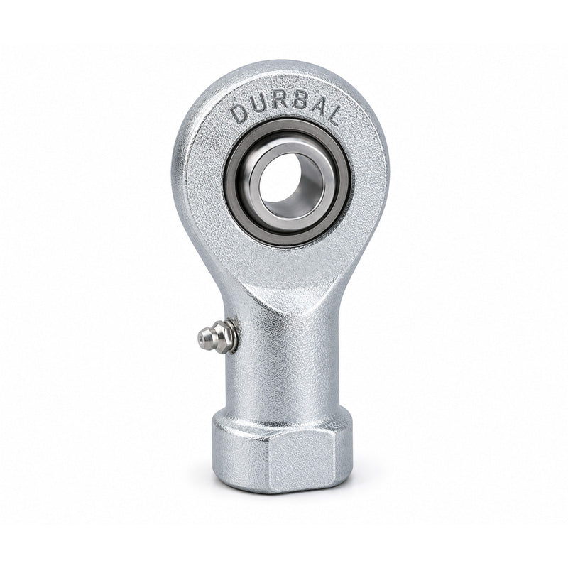 Durbal DSI10E Maintenance Required Right Hand Metric Steel Female Rod End M10 Thread