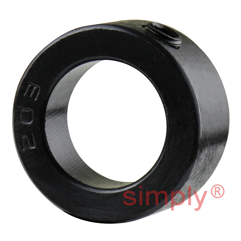 SNR ES203G2 Metric Flatback Spherical Outer Bearing Insert 17mm Bore 40mm Outside Diameter with Eccentric Collar