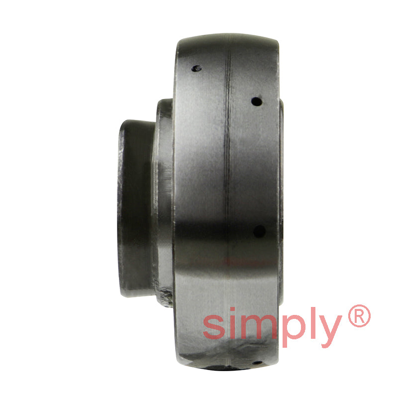 SNR ES203G2 Metric Flatback Spherical Outer Bearing Insert 17mm Bore 40mm Outside Diameter with Eccentric Collar
