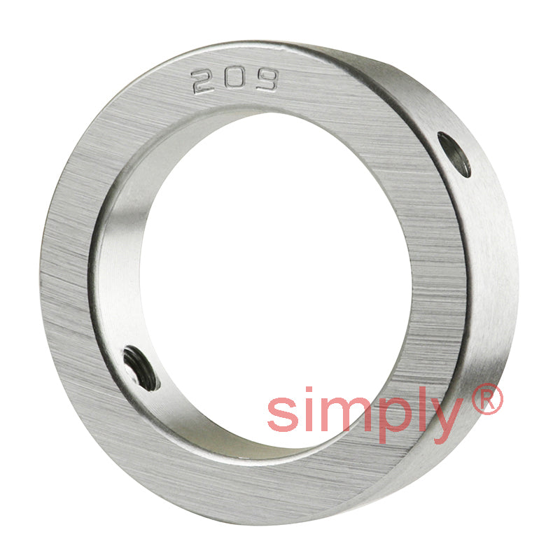 SNR ES209G2 Metric Flatback Spherical Outer Bearing Insert 45mm Bore 85mm Outside Diameter with Eccentric Collar