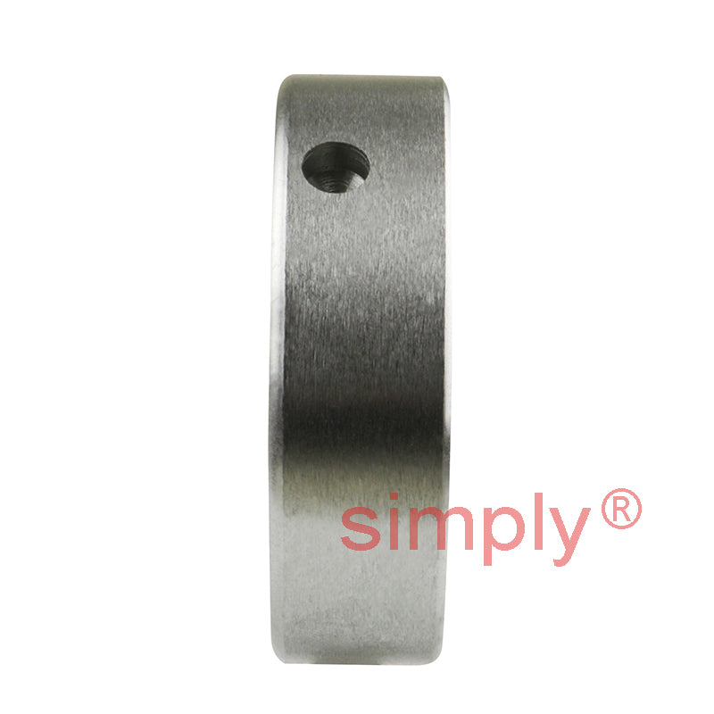 SNR ES209G2 Metric Flatback Spherical Outer Bearing Insert 45mm Bore 85mm Outside Diameter with Eccentric Collar
