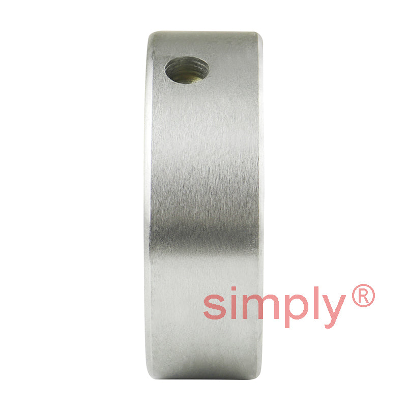 SNR ESFD208 Metric Two Bolt Cast Iron Oval Housing with 40mm Bore Eccentric Collar Insert