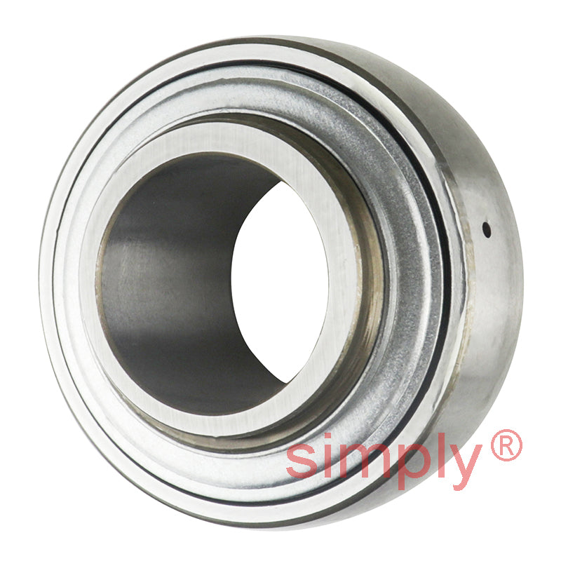 SNR EX206G2 Metric Full Width Spherical Outer Bearing Insert 30mm Bore 62mm Outside Diameter with Eccentric Collar