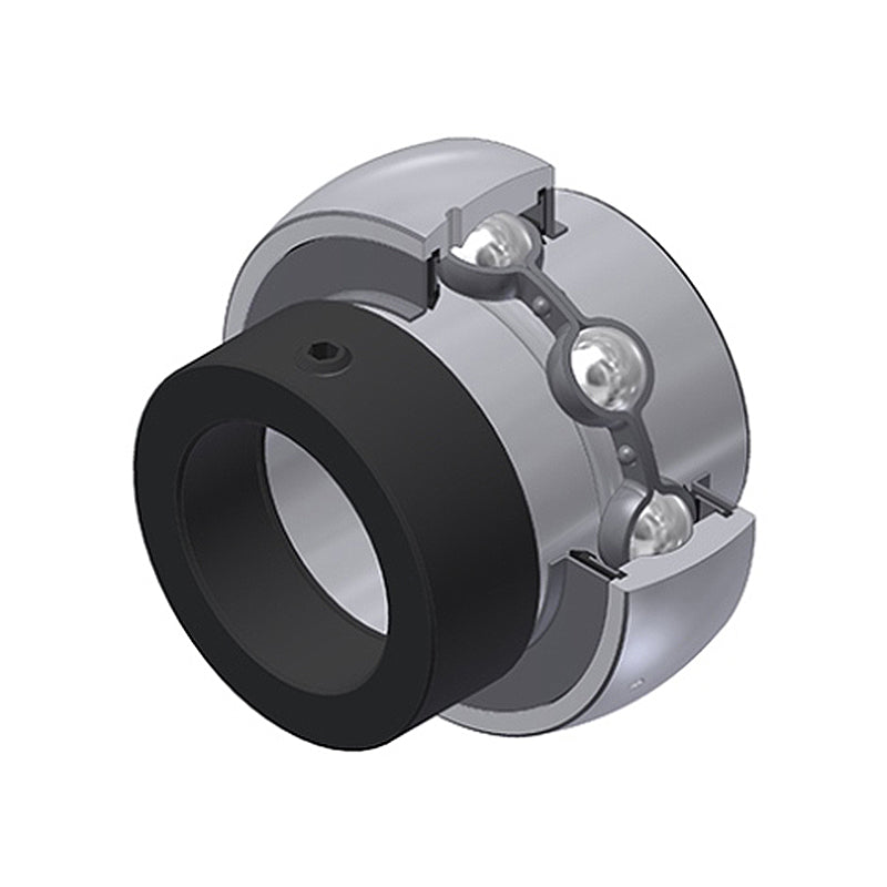 SNR EX309-26G2T04 Imperial Full Width Spherical Outer Low Temp Bearing Insert 1-5/8 inch Bore 100mm Outside Diameter with Eccentric Collar - Allow 2-3 Days