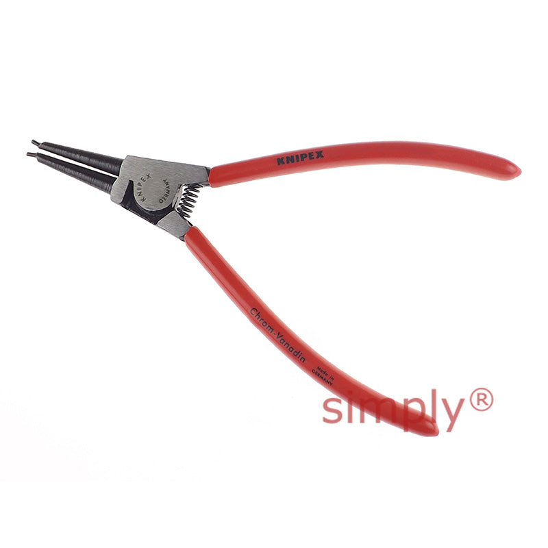Knipex External Straight Tips Circlip Pliers for 10-25mm Circlips