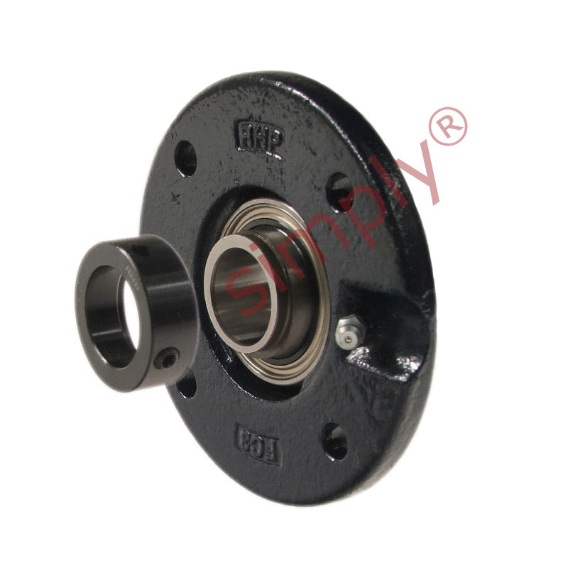 RHP FC20EC-RHP Four Bolt Round Cast Iron Flanged Bearing Unit and 20mm Insert