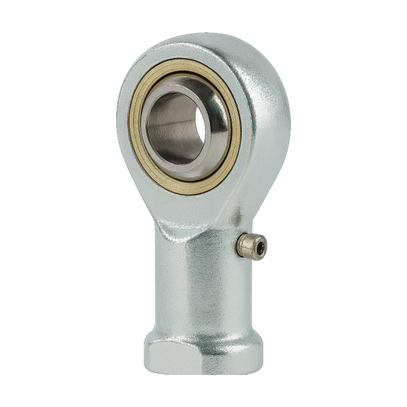 Fluro GILOW06 Left Hand Zinc Plated Steel / PTFE Lined Maintenance Free Female Plain Rod End M6 Thread