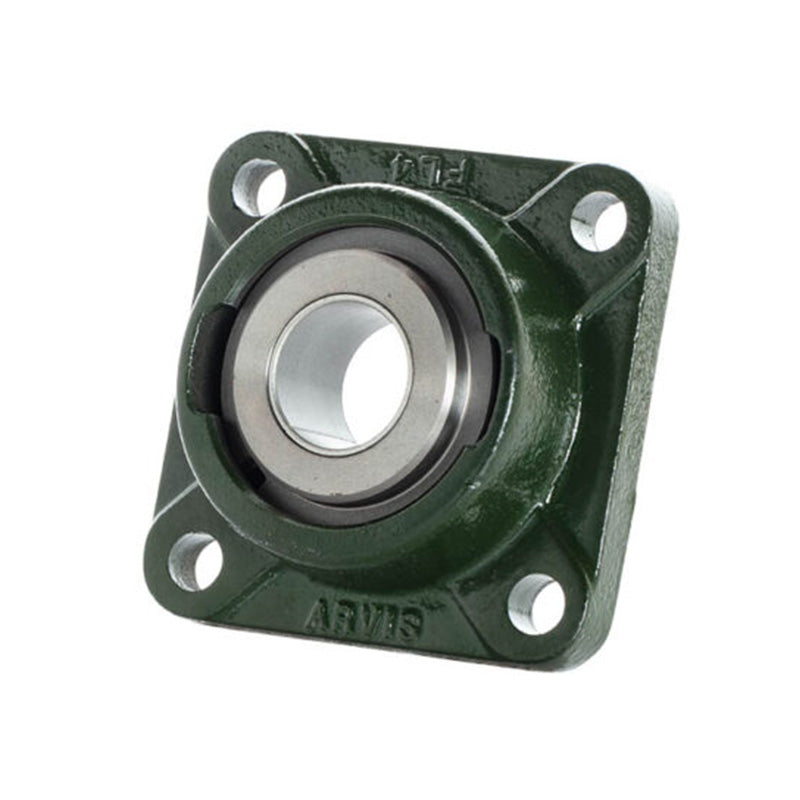 Major Brand FL2-14E-DU Imperial Cast Iron Four Bolt Square Flanged Housing with 7/8 inch Bore Steel Insert - Allow 3-4 Weeks