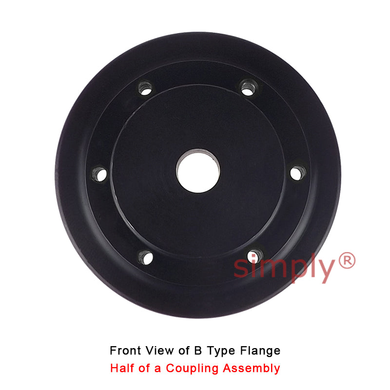 Major Branded F120B-MB Drive Coupling Pilot Bore Max Bore 100mm