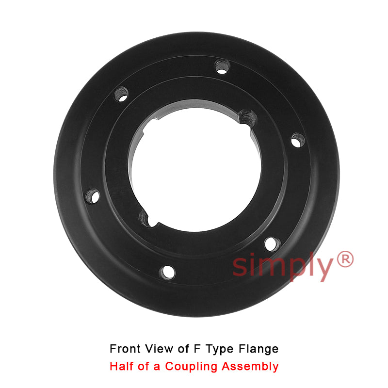 Major Branded F110F-MB Drive Coupling Inner Tapered Locking Bush Type Max Bush Bore 75mm / 3 inch