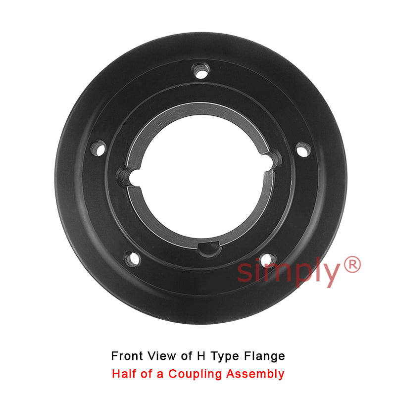 Major Branded F60H-MB Drive Coupling Outer Tapered Locking Bush Type Max Bush Bore 42mm / 1-5/8 inch