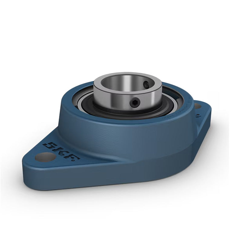 SKF FYTJ50TF Oval Cast Housing with Grub Screws 50mm Insert 