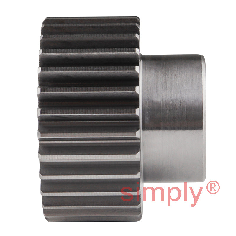 SS10/30B-8 Metric EN8 Spur Gear 30 Tooth 1 Mod Pilot Bored 10mm Or Smaller (H8)