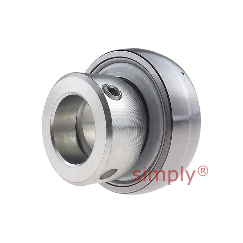 Major Branded GRAE35XLNPPB Metric Spherical Outer Bearing Insert with P Seals and Eccentric Collar 35x72x39mm