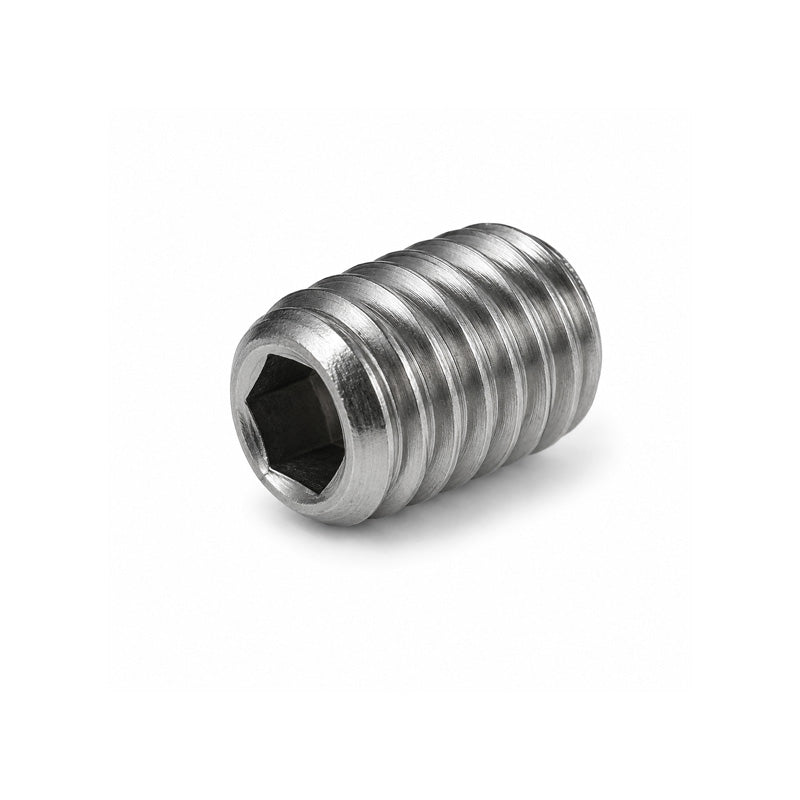 M6x35 Metric Steel Cup Point Grub Screw 35mm Length 1mm Pitch