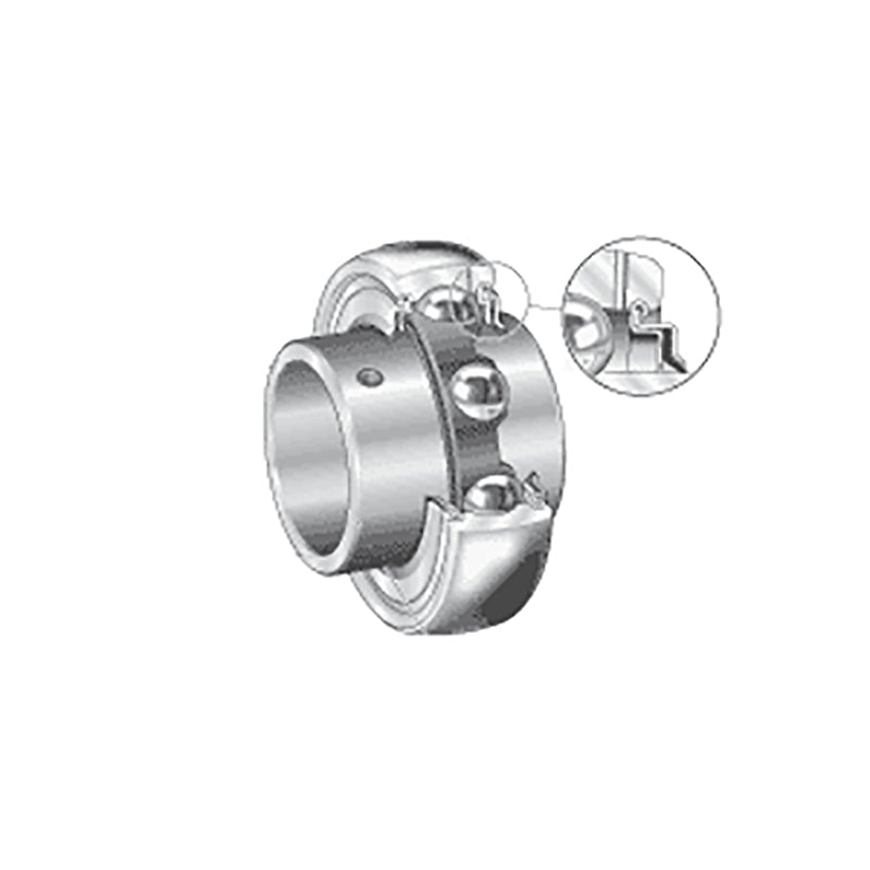 INA GY1200KRRBAS2/V Imperial Spherical Outer Bearing Insert with R Seals and Grub Screws 50.8x100x55.6mm
