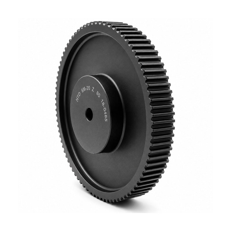 P96-H-150 - 1/2 inch Pitch 96 Tooth Pilot Bored Cast Iron Timing Pulley for 1-1/2 inch Wide Belts