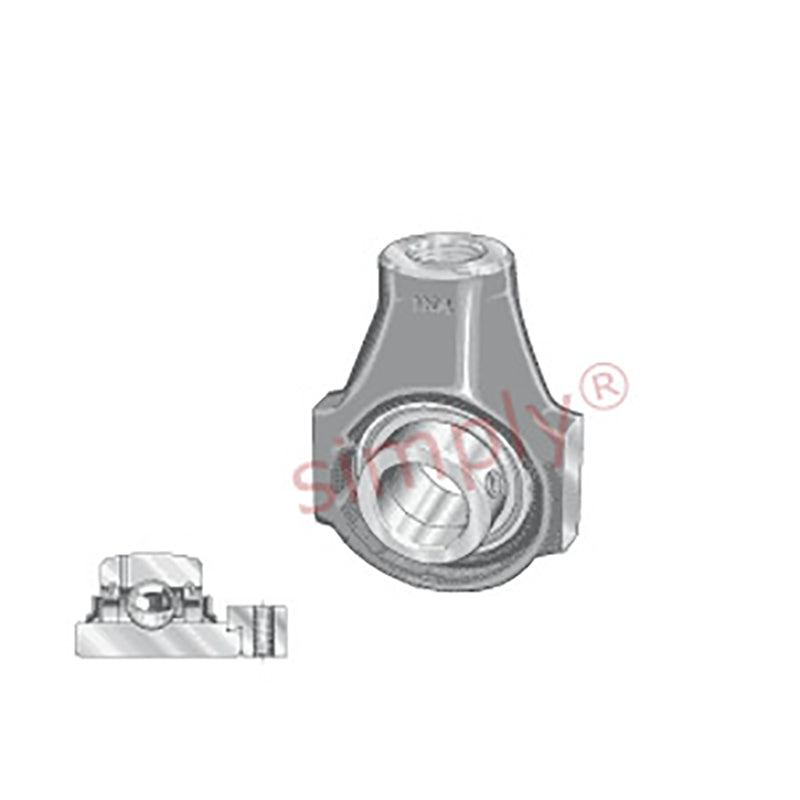 INA RHE20XL Cast Iron Take Up Unit with Eccentric Collar Insert 20mm Bore