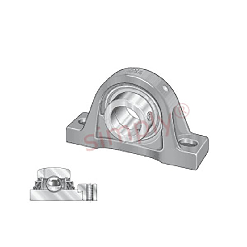 INA TASE60XLN Cast Iron Plummer Block Housing with Eccentric Collar Insert 60mm Bore