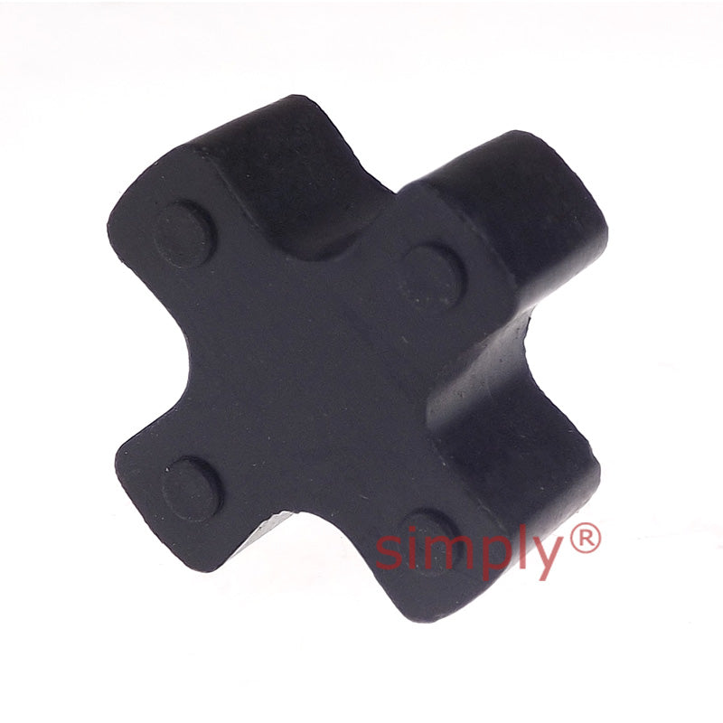 Major Branded L050B/L050B Pilot Bored Jaw Coupling Assembly Max Bore 14mm with Nitrile Rubber Insert
