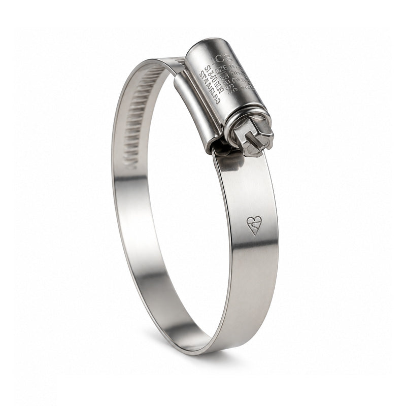 JCS HGS160 304 Stainless Steel Hi-Grip Hose Clip Adjustment Range 130-160mm Band Width 13mm