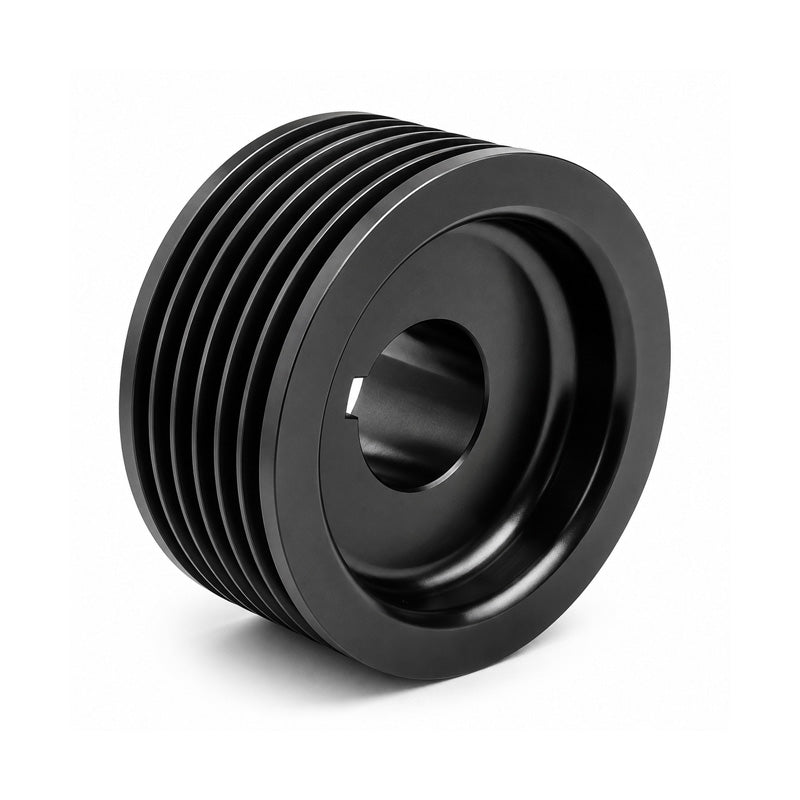 PowerDrive 75J08 Tapered Bore Polyvee Belt Pulley 75mm Pitch Diameter 8 Grooves - Allow 2-3 Days